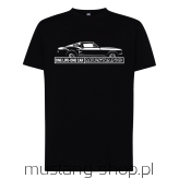 KOSZULKA CZARNA MUSTANG M