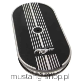 FILTR POWIETRZA OWALNY ALU LOGO MUSTANG
